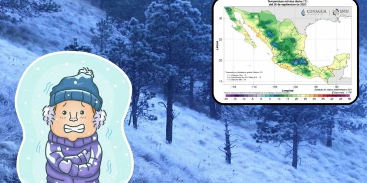 ¡Alerta! Llegará nuevo frente frío el fin de semana