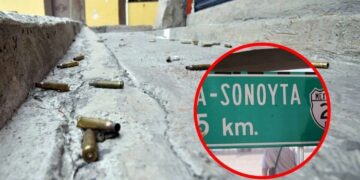 VIDEO: Graban balacera que despertó a habitantes de Sonoyta, Sonora