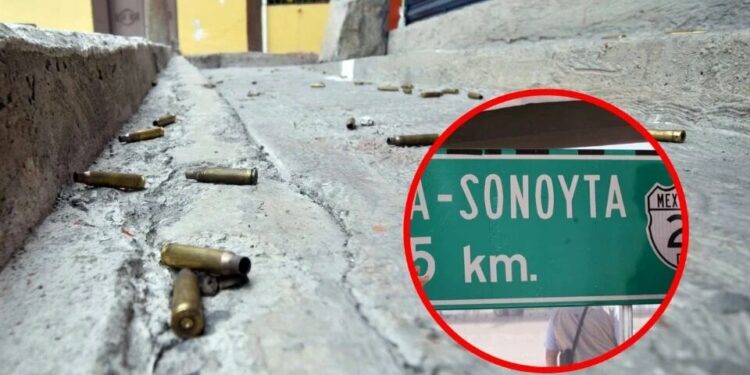 VIDEO: Graban balacera que despertó a habitantes de Sonoyta, Sonora