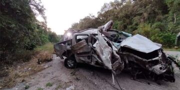 Familia rioverdense sufre accidente, un muerto y 5 heridos