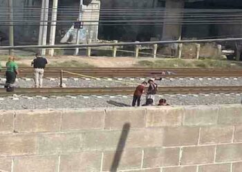 Hombre muere arrollado por el ferrocarril