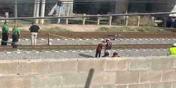 Hombre muere arrollado por el ferrocarril