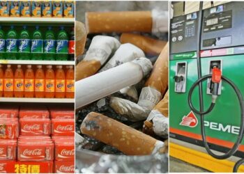 2024 comenzó con aumento a gasolinas, cigarros y refrescos