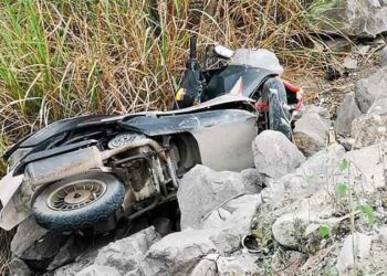 Madre e hijo sufrieron fuerte accidente en el Libramiento Poniente
