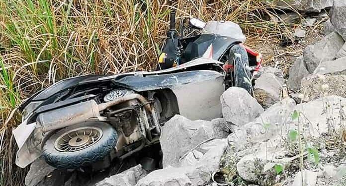Madre e hijo sufrieron fuerte accidente en el Libramiento Poniente