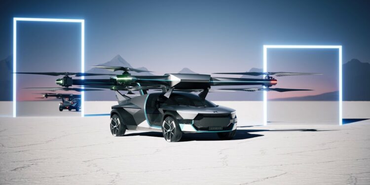 VIDEO: Se hace realidad el auto volador gracias a concepto de la firma china Xpeng Aeroht