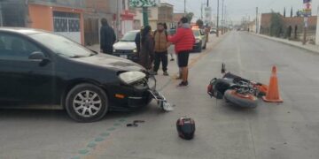 Embisten a motociclista cerca del Periférico Norte