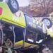 Otra patrulla de la “polisía” se accidentada en la col. Progreso