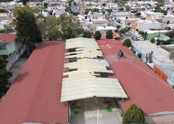 Pide SEGE tirar techo de jardín  de niños