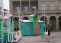 Por múltiples eventos, se deteriora el piso de Plaza de los Fundadores