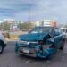 Cuatro vehículos dañados por choques en Salvador Nava