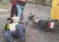 Dos camiones urbanos involucrados en choques en zona centro