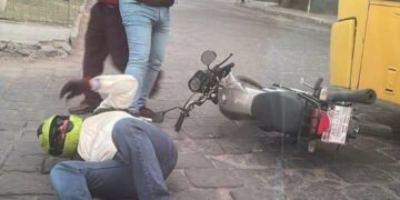 Dos camiones urbanos involucrados en choques en zona centro