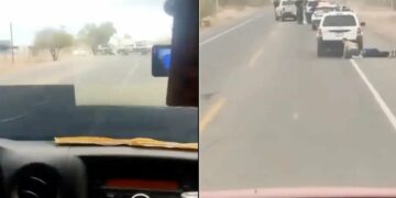Familia queda en medio de enfrentamiento entre policías y hombres armados en Sonora; hay 6 muertos