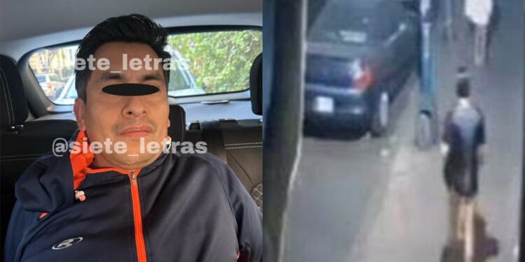 VIDEO: Cae exhibicionista y acosador de joven mujer en CDMX