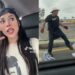 VIDEO: Danna Paola presencia una pelea entre dos hombres en la carretera