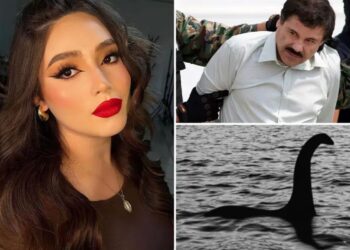 Aseguran que nieta del Chapo fue a “cazar” al monstruo del Lago Ness