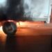 VIDEO: Reportan accidente en Eje 104, se incendió la caja de un tráiler
