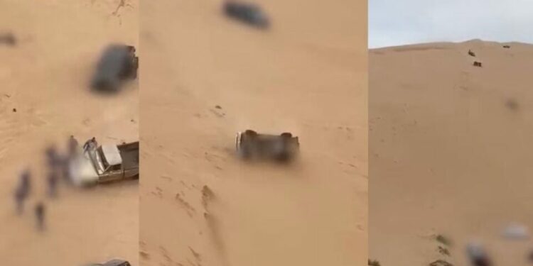 VIDEO: Fuerte video del accidente en las dunas de Sonora