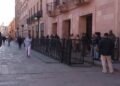 Taxistas buscaban manifestarse el Congreso