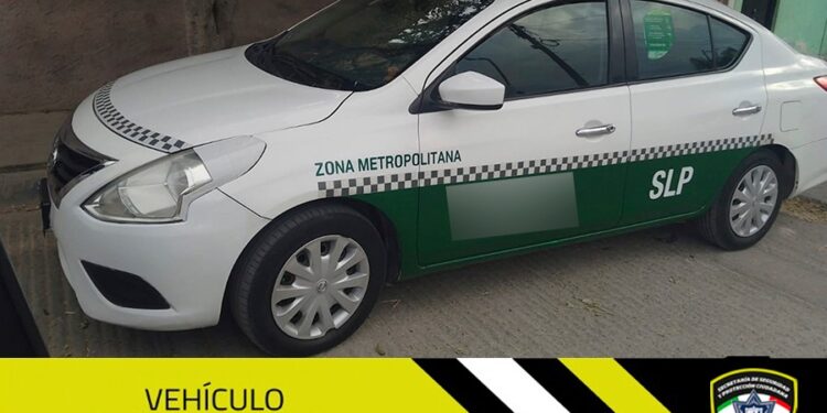 Policía Municipal de la Capital recupera taxi a menos de dos horas de haber sido robado