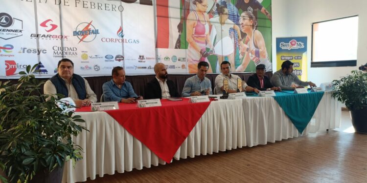 Presentan el Campeonato Nacional de Racquetbol