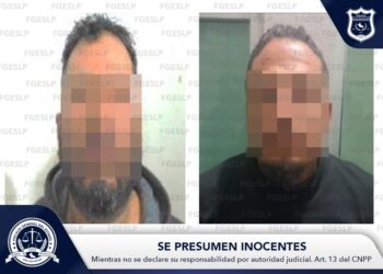 Detienen a par de sujetos por el homicidio de dos personas en Salinas