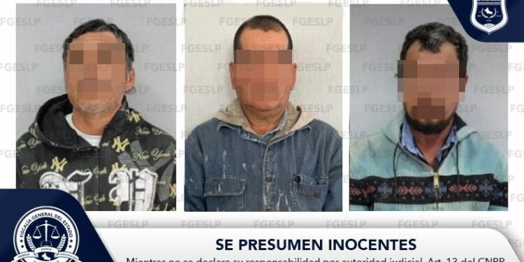 Capturan a 3 sujetos imputados de homicidio calificado en grado de tentativa