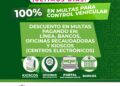 Últimos días con descuentos en multas de control vehicular