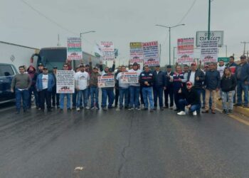 VIDEO: Alistan transportistas caravana sobre la ’57 al mediodía