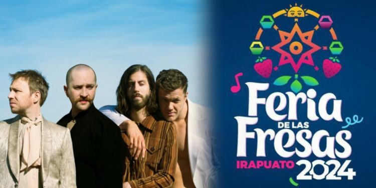 Imagine Dragons encabezará la Feria de las Fresas en Irapuato 2024