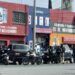 Ebrio se impacta con un negocio en la Col. Guanos