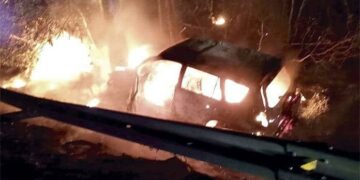 Fallece hombre al sufrir accidente automovilístico