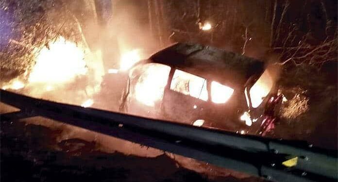Fallece hombre al sufrir accidente automovilístico