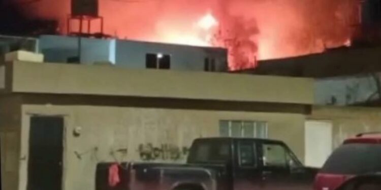 VIDEO: Enorme incendio consume predios en la Progreso