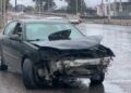 Conductora sufre aparatoso accidente en Periférico Norte