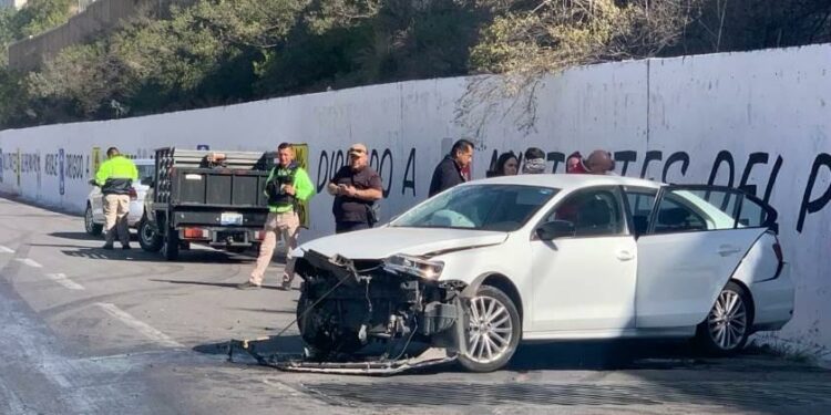 Fuerte choque a la altura de Rinconada de Los Andes
