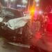 Roban, huyen, los persiguen y terminan en choque