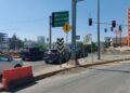 VIDEO: Suspenden operación de semáforos en glorieta del Real Inn