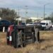 Vuelca en su camioneta sobre carretera ’57 y resulta ileso
