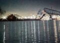 VIDEO: El mayor puente de Baltimore se derrumba tras el impacto de un barco y varios coches caen al río