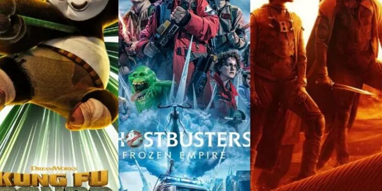 Estrenos de cine marzo 2024: ‘Dune’, ‘Kung Fu Panda’ y ‘Los Cazafantasmas’