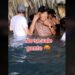 VIDEO: Hombre se rasura en Grutas de Tolantongo; internautas reaccionan