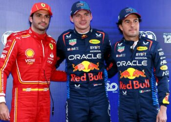 Penalizan a ‘Checo’ Pérez y Sainz brilla tras operación de apendicitis