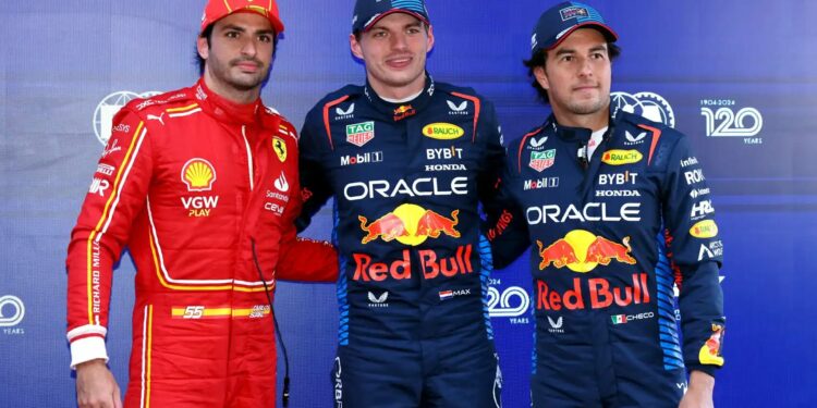 Penalizan a ‘Checo’ Pérez y Sainz brilla tras operación de apendicitis