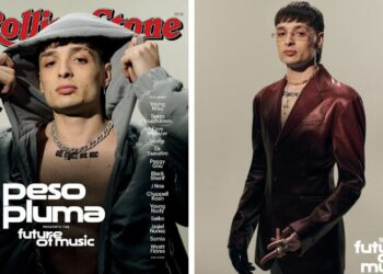 Peso Pluma, primer cantante de corridos tumbados en ser portada de Rolling Stone