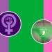 ¿Qué significan los colores morado, verde y rosa de la bandera del movimiento feminista?