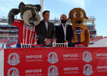 Atlético de San Luis y el Inpode refrendan convenio de colaboración