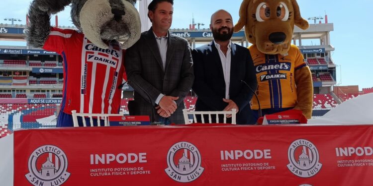 Atlético de San Luis y el Inpode refrendan convenio de colaboración