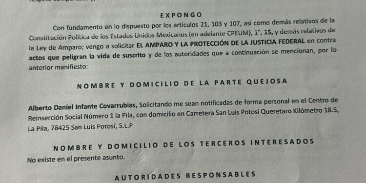 PPL se amparan contra malos tratos en el Penal de La Pila